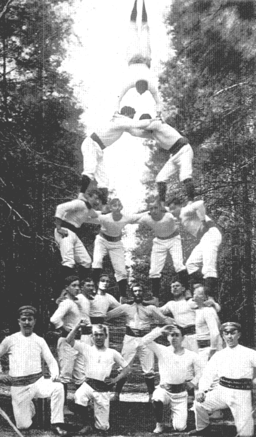 Junggesellenverein, gegr. 1911, in der Bittermark